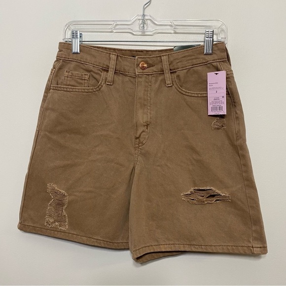 New! Wild Fable Target Highest Rise Bermuda Jean Shorts - Picture 4 of 10